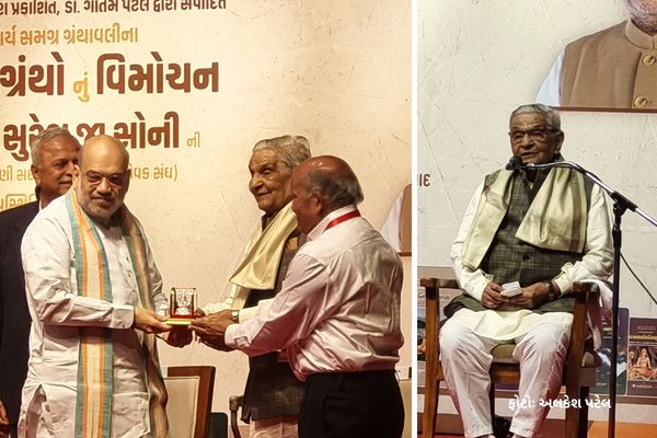 Adi Shankaracharya's entire works published in Gujarati - ફોટોઃ અલકેશ પટેલ