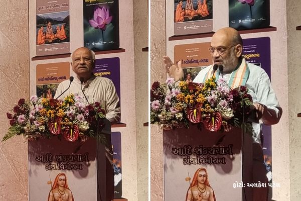 Adi Shankaracharya's entire works published in Gujarati - ફોટોઃ અલકેશ પટેલ