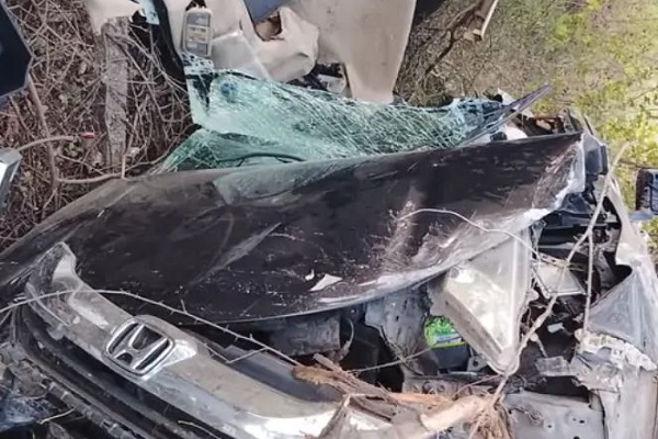 જેતપુર-ધોરાજી હાઈવે પર ટાયર ફાટતા કાર ઝાડ સાથે અથડાતા મહિલાનું મોત