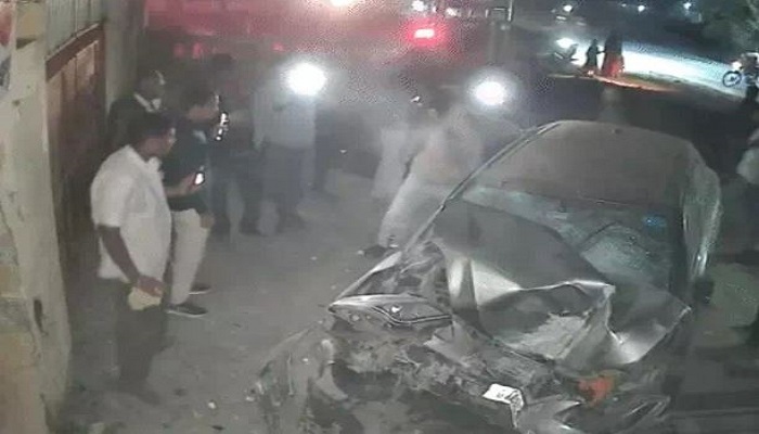 કેશોદના સોંદરડામાં 140ની ઝડપે કાર બંધ દૂકાનના શટર્સ તોડીને દીવાલ સાથે અથડાઈ