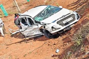 Accident, muli-Surendranagar