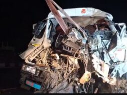 Accident, prantij highway