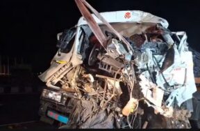 Accident, prantij highway