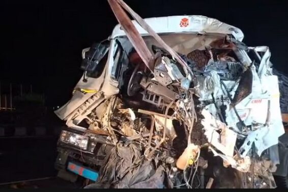 Accident, prantij highway