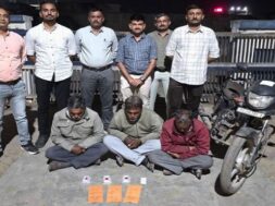 Amareli, robbery gang caught