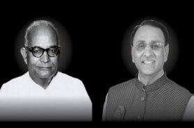 Balwantrai Mehta and Vijay Rupani