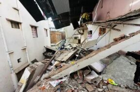Building collapsed