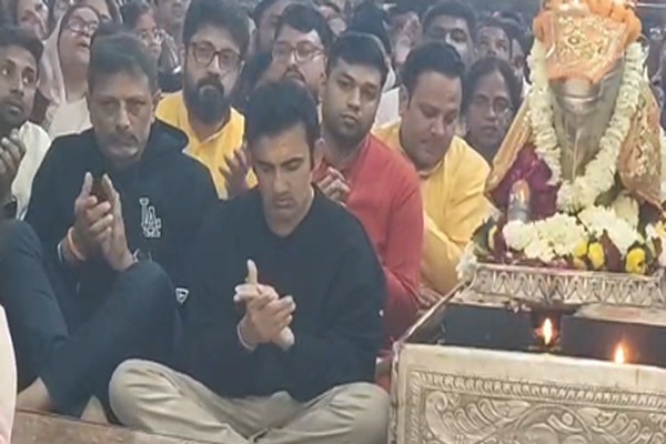 બાબા મહાકાલના શરણમાં ગૌતમ ગંભીર: ભસ્મ આરતીમાં લીધો ભાગ