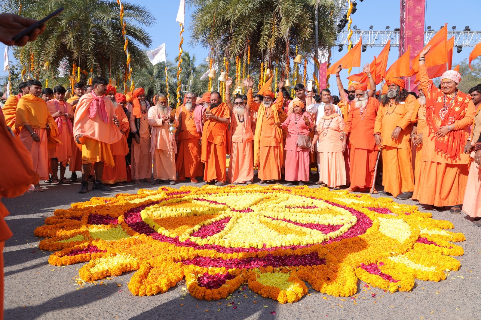 સોમનાથ સ્વાભિમાન પર્વ: સાધુ- સંતો ભગવાન સોમનાથના દર્શનાર્થે પહોંચ્યા