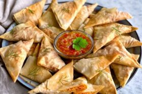 Spicy Rice Samosa