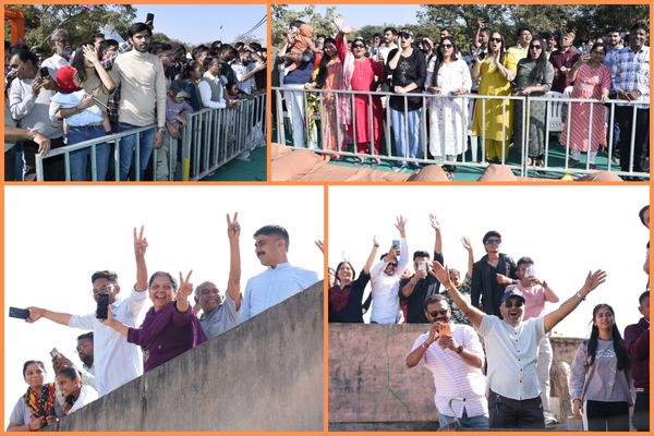 Chief Minister Bhupendrabhai celebrated Kite Festival
