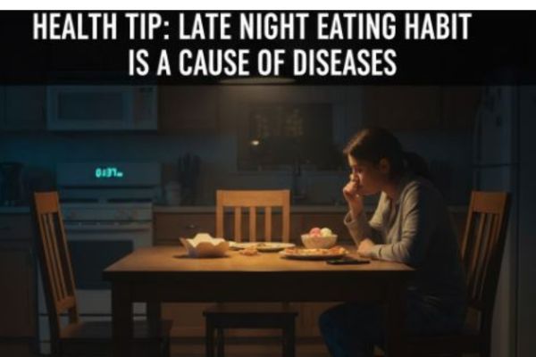 આરોગ્ય સંજીવની: રાત્રે મોડા જમવાની આદત છે બીમારીઓનું ઘર