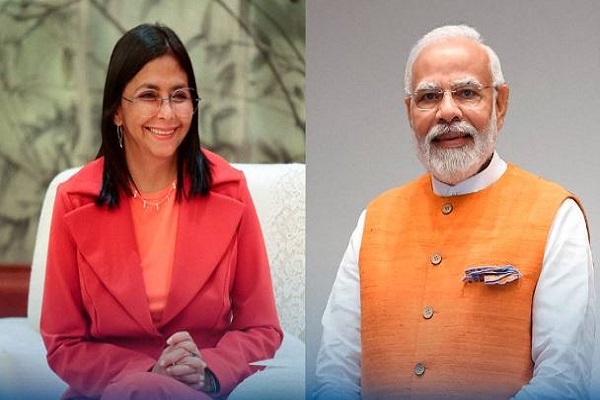 નરેન્દ્ર મોદી અને વેનેઝુએલાના કાર્યકારી રાષ્ટ્રપતિએ ટેલિફોન પર વાતચીત કરી