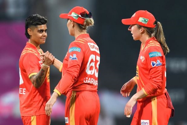 મહિલા પ્રીમિયર લીગમાં ગુજરાત જાયન્ટ્સે યુપી વોરિયર્ઝને 10 રનથી હરાવ્યું