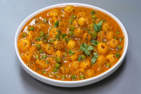 matar makhana recipe