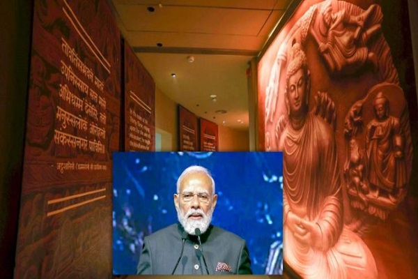 ગુલામી કાળમાં ભગવાન બુદ્ધના અવશેષો છીનવી લેવાયા હતાઃ મોદી