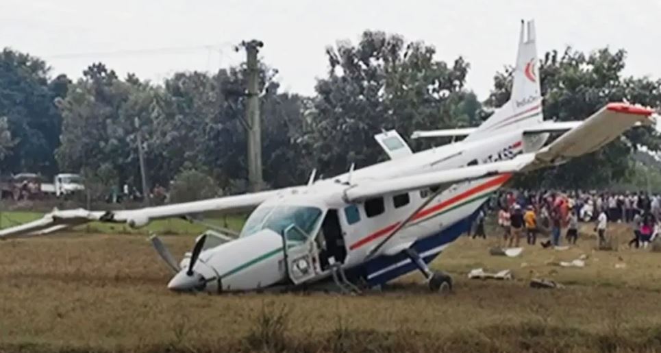 ઓડિશાના રાઉફકેલામાં 9 સીટર વિમાન ક્રેશ, ઘાયલોને હોસ્પિટલ ખસેડાયાં