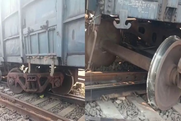 ઝારખંડમાં માલગાડીને અકસ્માત નડ્યો, મુંબઈ-હાવડા રેલ્વે લાઈન ઠપ્પ