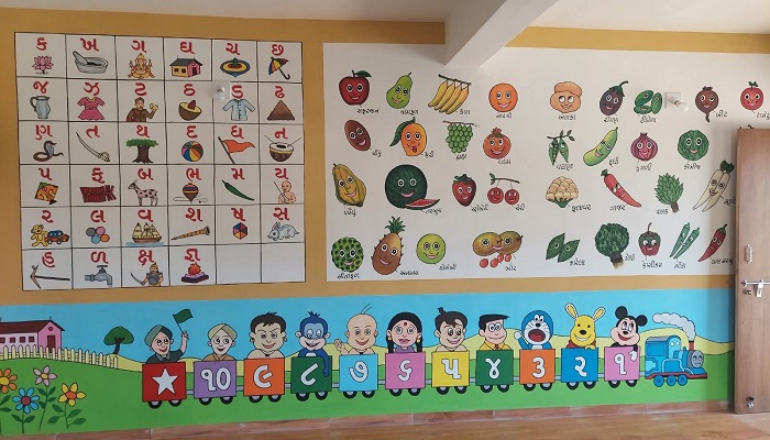 ગુજરાતમાં CSR ફંડના સહયોગથી 10.708 આંગણવાડી કેન્દ્રોની થઈ કાયાકલ્પ