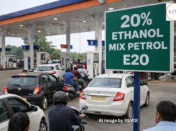 Petrol mixed with 20% ethanol