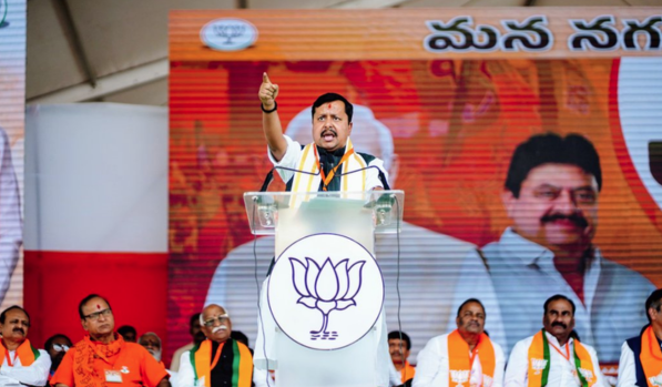 તેલંગાણામાં મંદિરો પરના હુમલા મામલે નીતિન નબીનની કોંગ્રેસને ચેતવણી