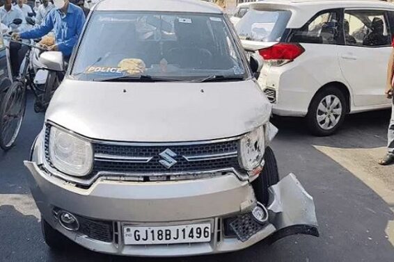 Car accident, Baroda