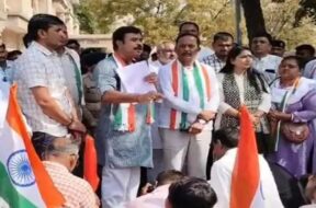 Congrees rally, Surendranagar