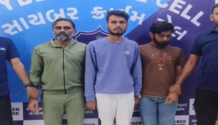 જામતારાની સાયબર ફ્રોડ કરતી ગેન્ગ સાથે સંકળાયેલા ત્રણ શખસો સુરતથી પકડાયા