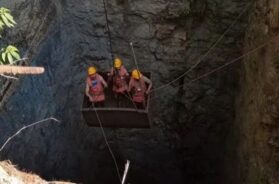 Explosion in coal mine