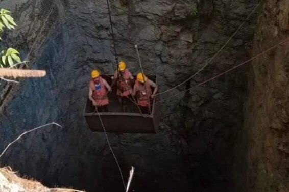 Explosion in coal mine