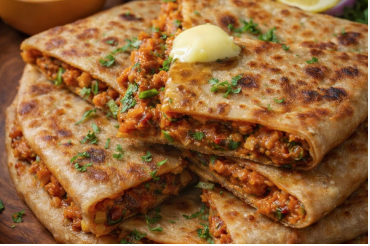 પાવભાજી હવે નવા અવતારમાં, ઘરે બનાવો ટેસ્ટી પાવભાજી પરાઠા