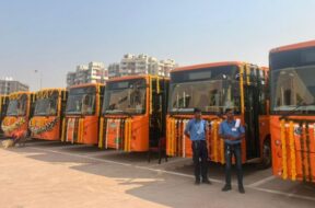 50 state-of-the-art electric buses inaugurated in Bhavnagar