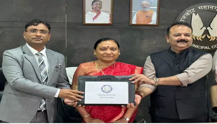 રાજકોટ મ્યુનિ.કોર્પોરેશનના 3595.70 કરોડના ડ્રાફ્ટ બજેટમાં વેરા વધારવાની દરખાસ્ત