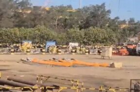 Surat, L& T Worker’s strike