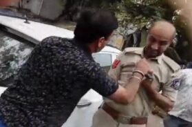 Surat, driver’s fight with police