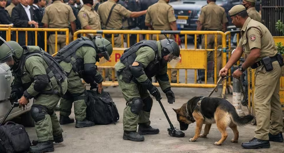 ઉત્તર પ્રદેશમાં 18 જિલ્લાની અદાલતોને બોમ્બથી ઉડાવી દેવાની ધમકી, હાઈ-એલર્ટ જાહેર