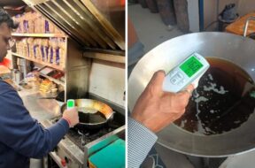 checking of unhealthy food by AMC