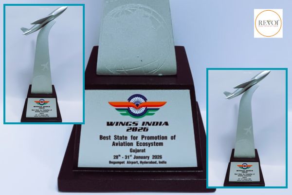 ગુજરાતે જીત્યો ‘બેસ્ટ સ્ટેટ ફૉર પ્રમોશન ઑફ એવિએશન ઇકોસિસ્ટમ’ પુરસ્કાર