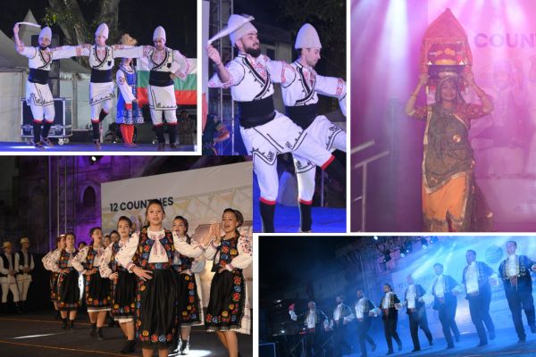 Grand International Folk Dance and Music Festival held in Ahmedabad