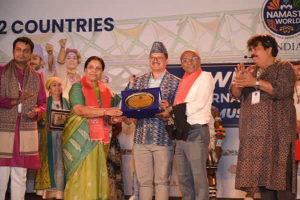 Grand International Folk Dance and Music Festival held in Ahmedabad