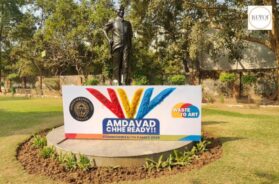 Commonwealth Games-2030 logo made from 1200 kg of waste kite string
