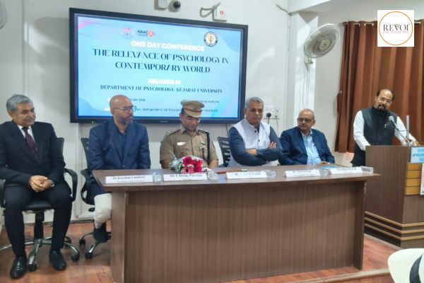 ગુજરાત યુનિવર્સિટીમાં મનોવિજ્ઞાન વિભાગ દ્વારા કોન્ફરન્સ યોજાઈ