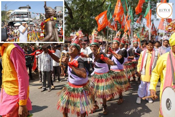 tribal pride celebration in Dediyapada
