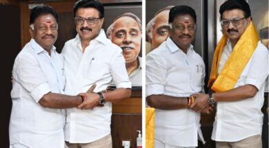 Big political development in Tamil Nadu