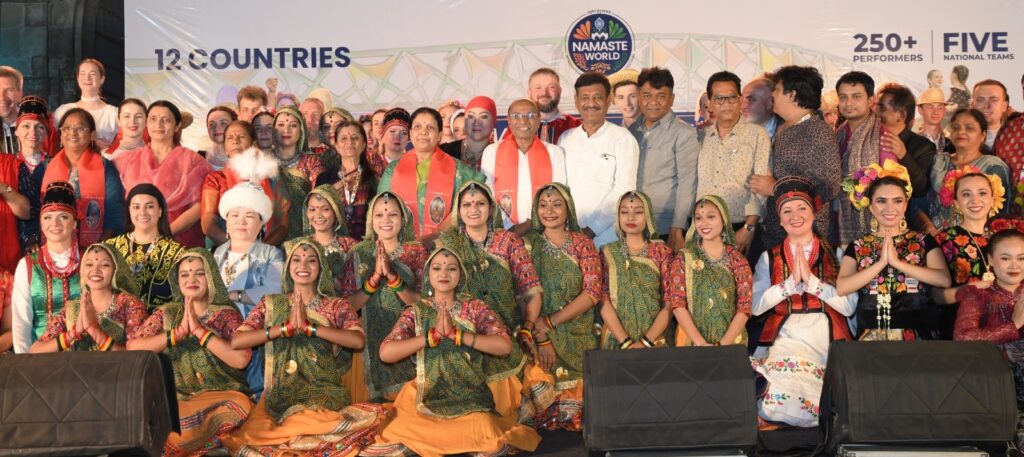 Grand International Folk Dance and Music Festival held in Ahmedabad