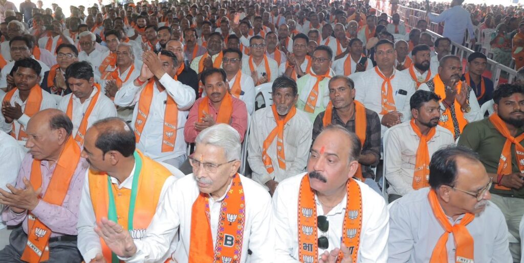 Gujarat BJP President Jagdishbhai Vishwakarma's visit to Panchmahal district