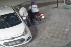 car window broken avd stolen