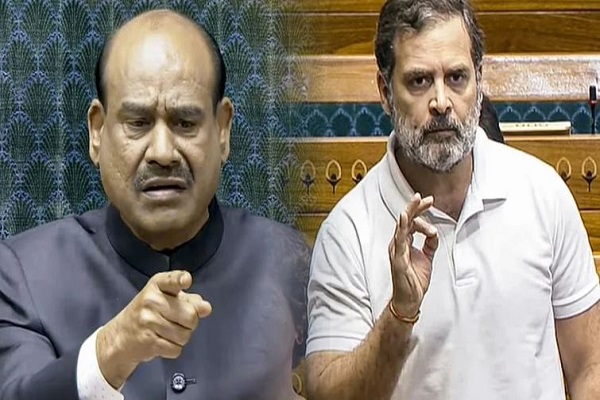 રાહુલ ગાંધીએ બિરલા વિરુદ્ધ અવિશ્વાસ પ્રસ્તાવ પર સહી કરવાનો ઇનકાર કર્યો