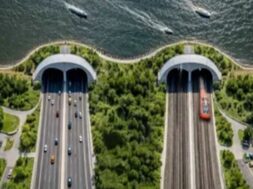 underwater road-rail tunnel