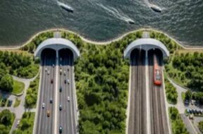 underwater road-rail tunnel